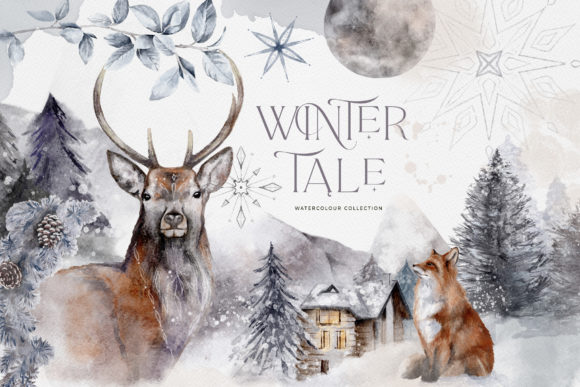 Download Winter Illustrations Clip Art Watercolor - Clip art Collection