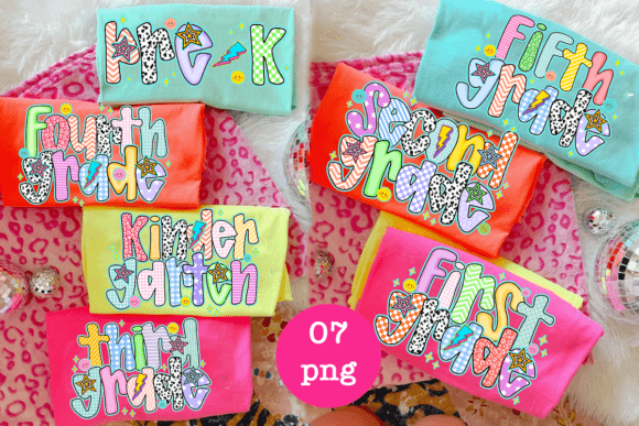 Download Preppy Doodle Back to School Bundle Png - Bundle Collection