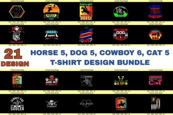 Download Beautiful T-Shirt Design Bundle - Bundle Collection