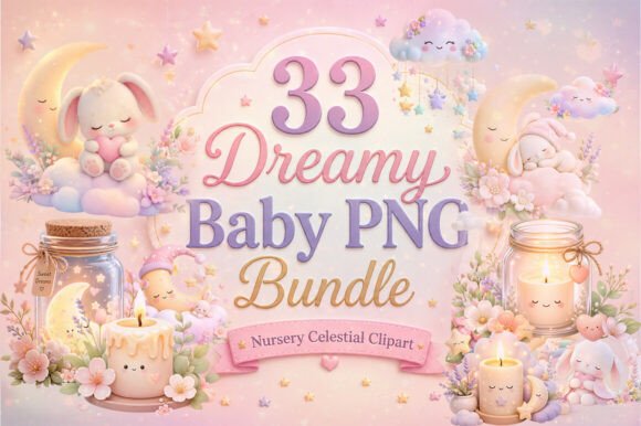 Download Dreamy-Baby-Nursery-PNG-Bundle-33 - Bundle Collection