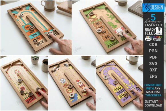 Download Fast Sling Puck Game Laser Cut Bundle - Bundle Collection