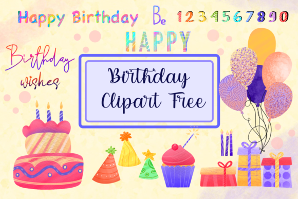 Download Birthday Clipart PNG Free - Birthday clipart Collection