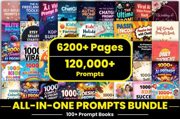 Download 100+ Prompt Books – All-in-One Bundle - Bundle Collection