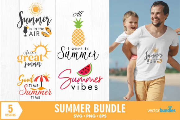Download Summer Season Holiday Quotes Bundle - Bundle Collection