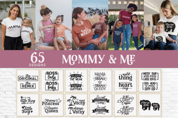 Download Mommy and Me Outfits Bundle - Bundle Collection